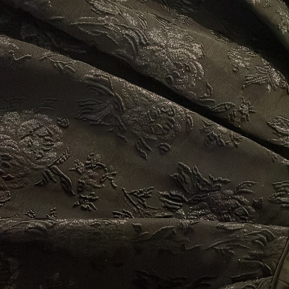 Gal Meets Glam Collection Kimberly Cocktail Dress Midnight Jacquard - Picture 6 of 6